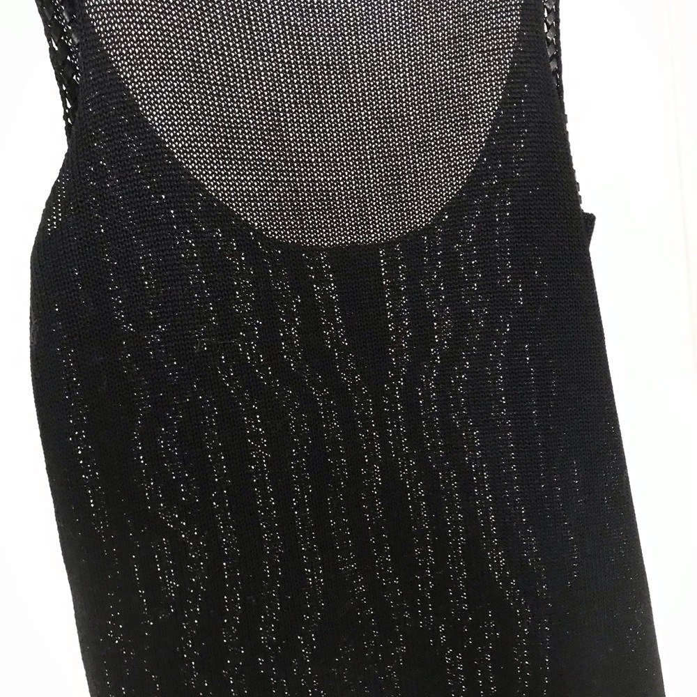 Gucci Black Sheer Tank